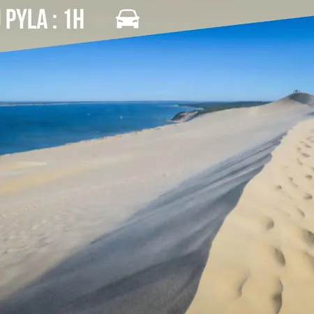 Vila Meli - : La Plage, Lege-cap Ferret Et Lacanau A 10 Minutes